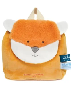 Doudou et Compagnie Sac à dos bebe renard - 20 x 20 x 10 cm - Unicef> Sacs