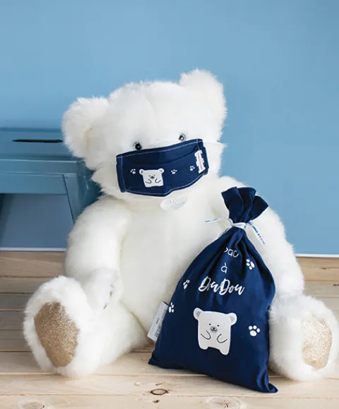 Doudou et Compagnie Sac à Doudou en coton Fun - Modèle aléatoire> Sac À Doudou