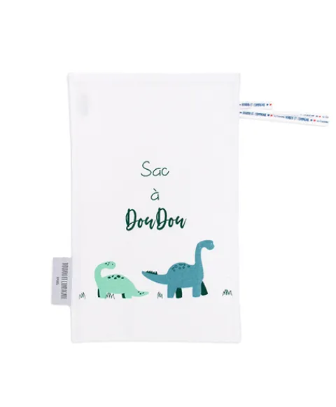 Doudou et Compagnie Sac à Doudou en coton Fun - Modèle aléatoire> Sac À Doudou