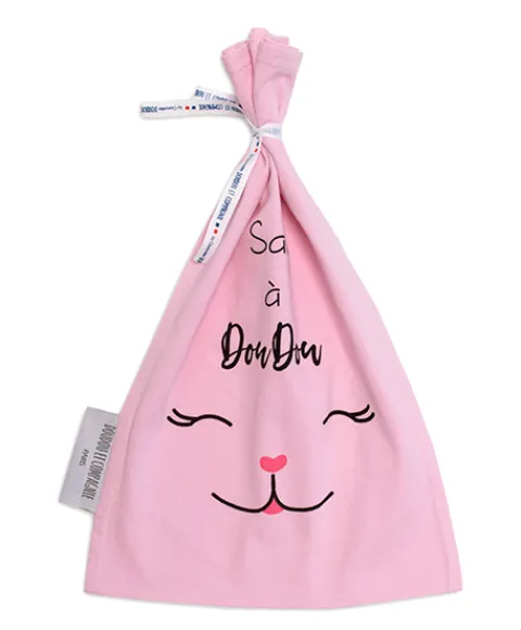 Doudou et Compagnie Sac à Doudou en coton Fun - Modèle aléatoire> Sac À Doudou