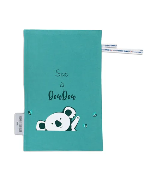Doudou et Compagnie Sac à Doudou en coton Fun - Modèle aléatoire> Sac À Doudou