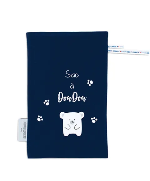 Doudou et Compagnie Sac à Doudou en coton Fun - Modèle aléatoire> Sac À Doudou