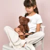 Doudou et Compagnie Sac bandouliere - Ours en peluche marron - 30 cm> Peluches|Les Ours En Peluche
