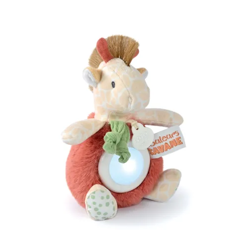 Doudou et Compagnie Veilleuse bébé girafe - 15 cm> Veilleuses