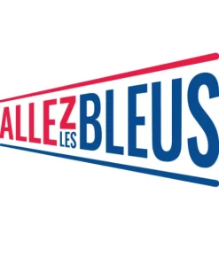 Doudou et Compagnie Allez les Bleus - Peluche poussin bleu Cocorico avec cape supporter - 20 cm