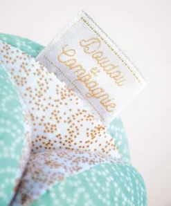 Doudou et Compagnie Balle d'activités Lapin de sucre - Vert - 15 cm