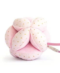 Doudou et Compagnie Balle d'activités rose Attrape-rêves - 15 cm