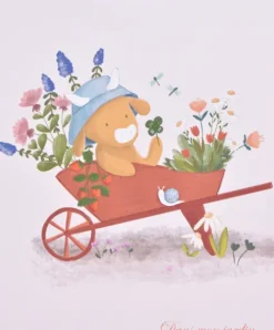 Doudou et Compagnie Boite à musique Vache Aneth - 20 cm