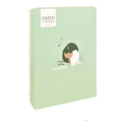 Doudou et Compagnie Boite a musique bebe - Hérisson vert - 20 cm