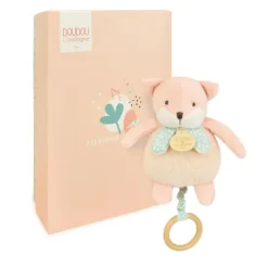 Doudou et Compagnie Boite a musique bebe - Renard - 20 cm