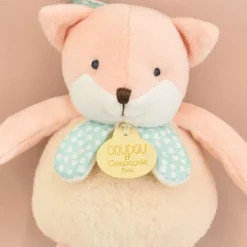 Doudou et Compagnie Boite a musique bebe - Renard - 20 cm