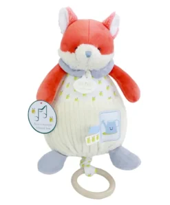 Doudou et Compagnie Boite a musique Renard - Romarin - 20 cm
