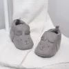 Doudou et Compagnie Coffret chaussons Bébé gris - 0/6 mois