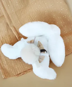 Doudou et Compagnie Coffret Pantin Lapin beige - Happy Wild - 25 cm