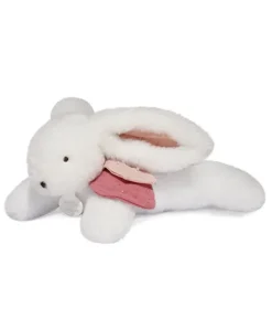 Doudou et Compagnie Coffret Pantin Lapin Vieux rose - Happy Boho - 25 cm