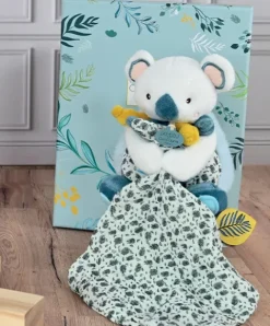 Doudou et Compagnie Coffret peluche Koala Yoca avec Doudou - 15 cm