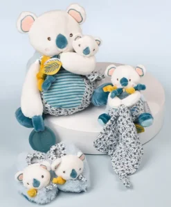 Doudou et Compagnie Coffret peluche Koala Yoca avec Doudou - 15 cm