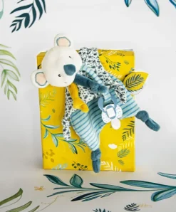 Doudou et Compagnie Doudou attache sucette koala Yoca - 20 cm