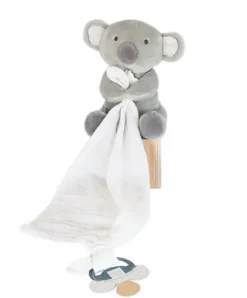 Doudou et Compagnie Doudou attache sucette peluche Koala - 12 cm - Unicef