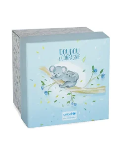 Doudou et Compagnie Doudou attache sucette peluche Koala - 12 cm - Unicef