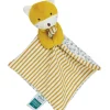 Doudou et Compagnie Doudou bébé renard en coton BIO - 20 cm - modèle aléatoire