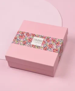 Doudou et Compagnie Doudou FAON blanc avec pétales - BOH'AIME -