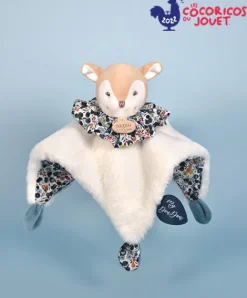Doudou et Compagnie Doudou Faon marron - Cocon - Balle d'éveil - 3 EN 1