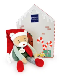 Doudou et Compagnie Doudou Farceur & sa maisonnette - Cotillon Lutin Farceur 27 cm