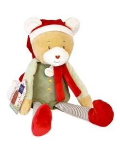 Doudou et Compagnie Doudou Farceur de Noël - Cotillon Lutin Farceur 40 cm