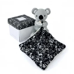 Doudou et Compagnie Doudou Koala gris avec mouchoir - BOH'AIME - 12 cm