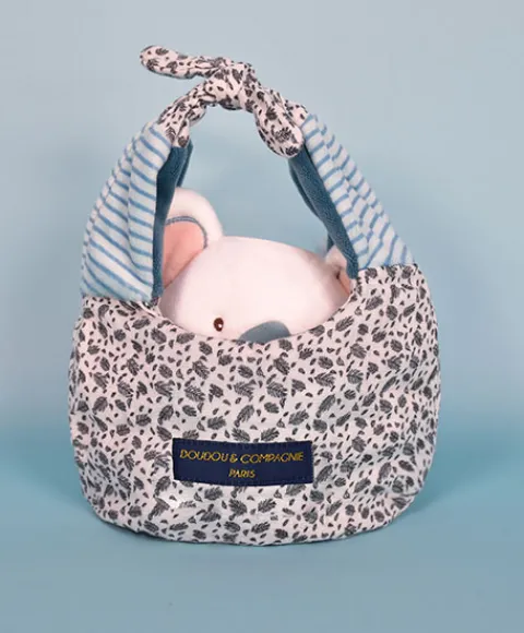 Doudou et Compagnie Doudou Koala marionnette - Petit sac - Amusette 3 EN 1- 30 cm