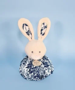Doudou et Compagnie Doudou Lapin beige - Cocon - Balle d'éveil - 3 EN 1