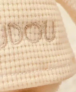 Doudou et Compagnie Doudou Lapin beige avec mouchoir - Sweety - 25 cm