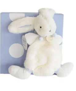 Doudou et Compagnie Doudou Lapin Bonbon Bleu - 26 cm