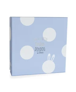 Doudou et Compagnie Doudou Lapin Bonbon Bleu - 26 cm