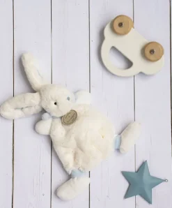 Doudou et Compagnie Doudou Lapin Bonbon Bleu - 26 cm