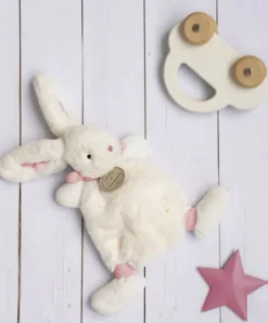 Doudou et Compagnie Doudou Lapin Bonbon Rose - 26 cm