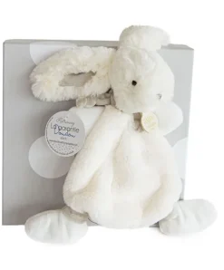 Doudou et Compagnie Doudou Lapin Bonbon Taupe - 26 cm