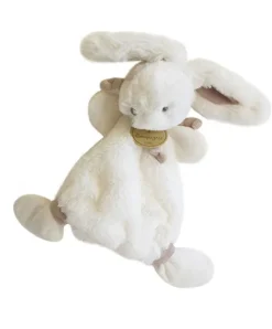 Doudou et Compagnie Doudou Lapin Bonbon Taupe - 26 cm