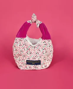 Doudou et Compagnie Doudou Lapin marionnette - Petit sac - Amusette 3 EN 1