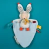 Doudou et Compagnie Doudou Lapin marron avec cape - Papillotte - 3 EN 1