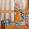 Doudou et Compagnie Doudou LION jaune avec mouchoir - BOH'AIME -