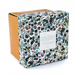 Doudou et Compagnie Doudou LION jaune avec mouchoir - BOH'AIME -