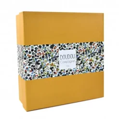 Doudou et Compagnie Doudou LION avec pétales - BOH'AIME - 27 cm