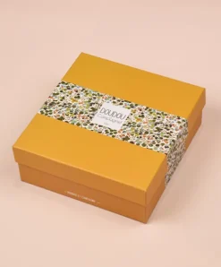 Doudou et Compagnie Doudou LION avec pétales - BOH'AIME - 27 cm