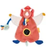 Doudou et Compagnie Doudou marionnette d'éveil Dinosaure Orange Lou - 25 cm