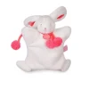Doudou et Compagnie Doudou Marionnette Lapin Pompon Fraise