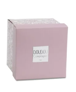 Doudou et Compagnie Doudou mouchoir- Mon petit ourson - Rose - 10 cm