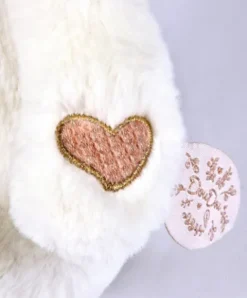 Doudou et Compagnie Doudou mouchoir ours Rose - 30 cm - Collection Anniversaire