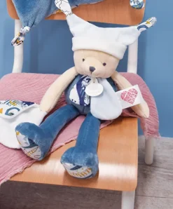 Doudou et Compagnie Doudou ours pantin 3 histoires - Bleu